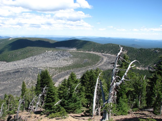 Big Obsidian Flow, top